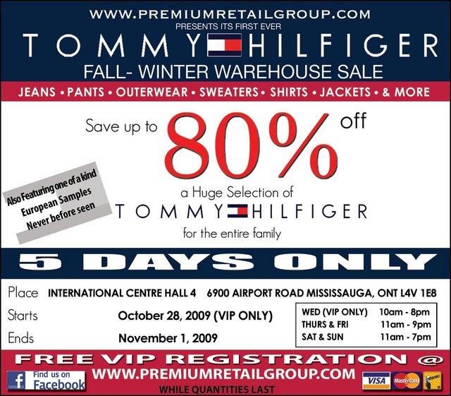 tommy hilfiger warehouse sale